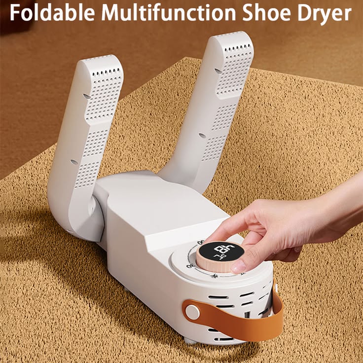 🔥 360° Hot Air Shoe Dryer & Sterilizer | Fast Electric Shoe & Boot Dryer with UV Sterilization | Adjustable Timer | Portable Shoe Drying Machine
